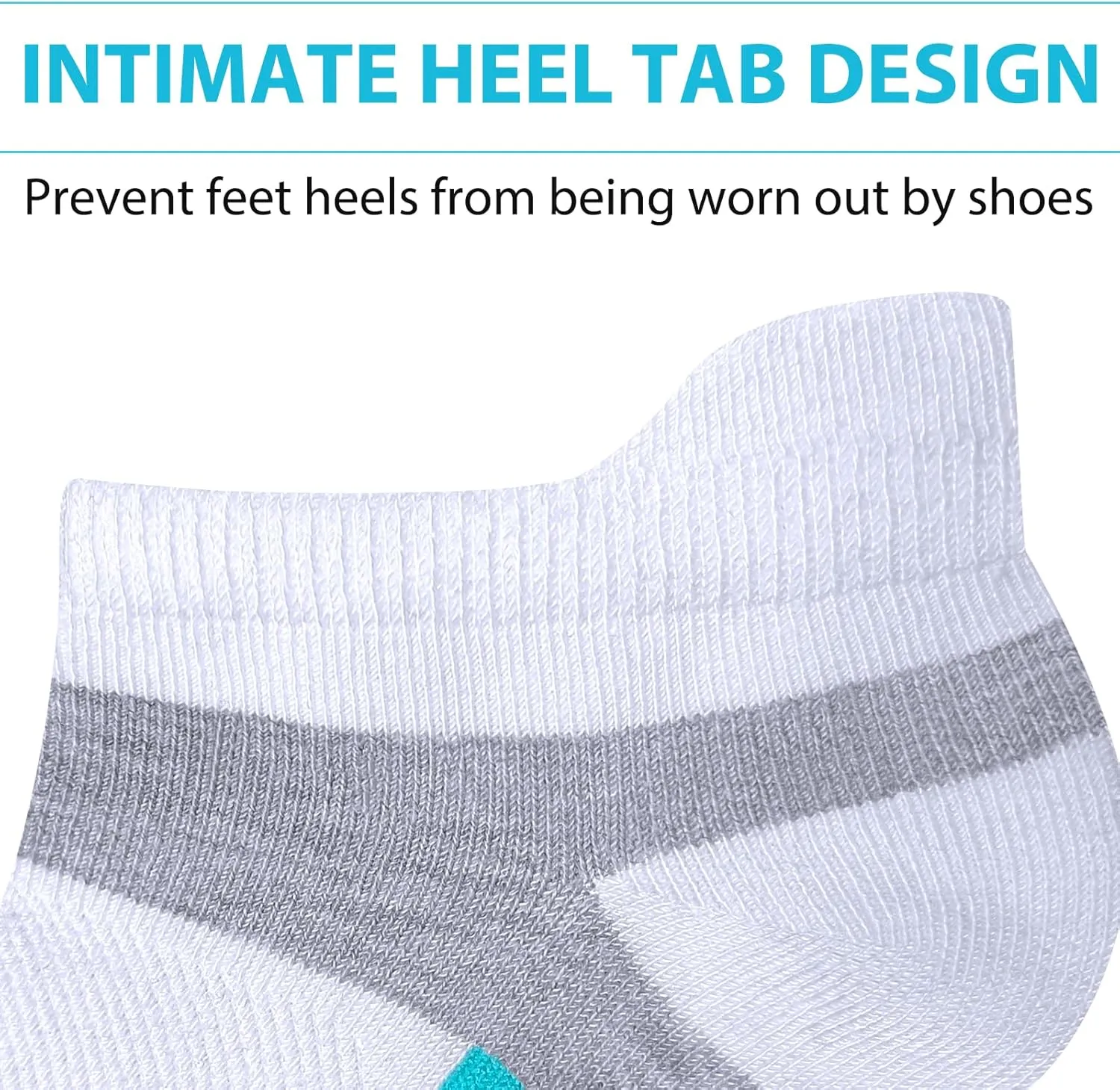 15 Pairs Womens Ankle Socks Lightweight Breathable Casual Low Cut Socks for Women With Heel Tab