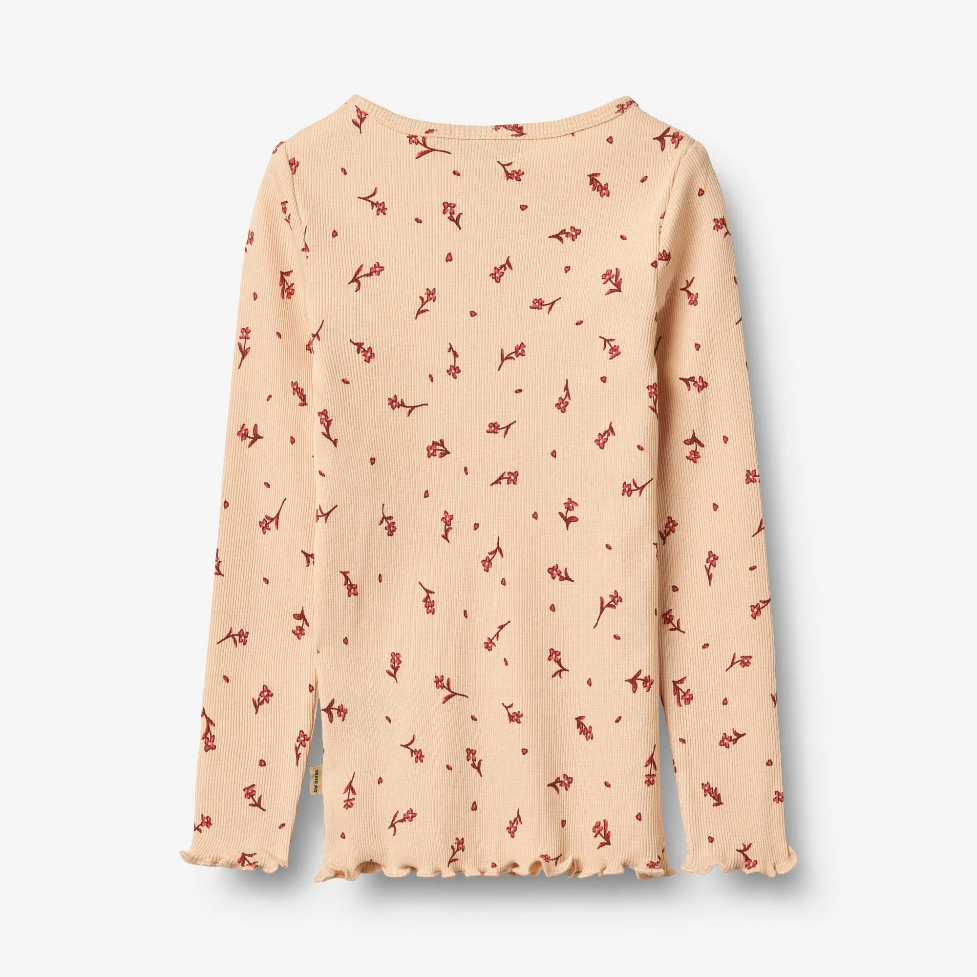 2 Rib T-shirts L/S Ida - rose water flowers