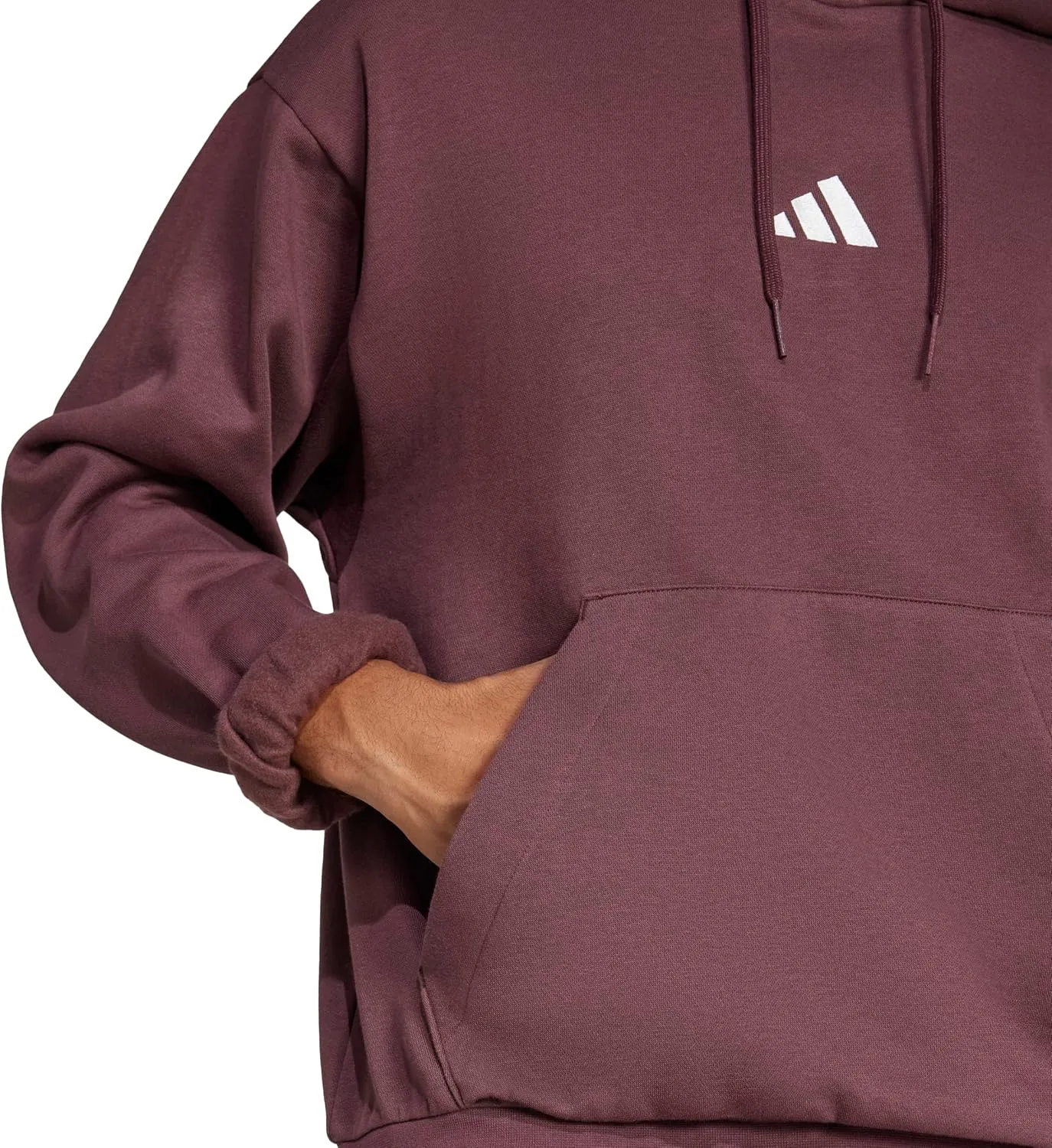 adidas Men's Essentials Feel Cozy Fleece Hoodie
