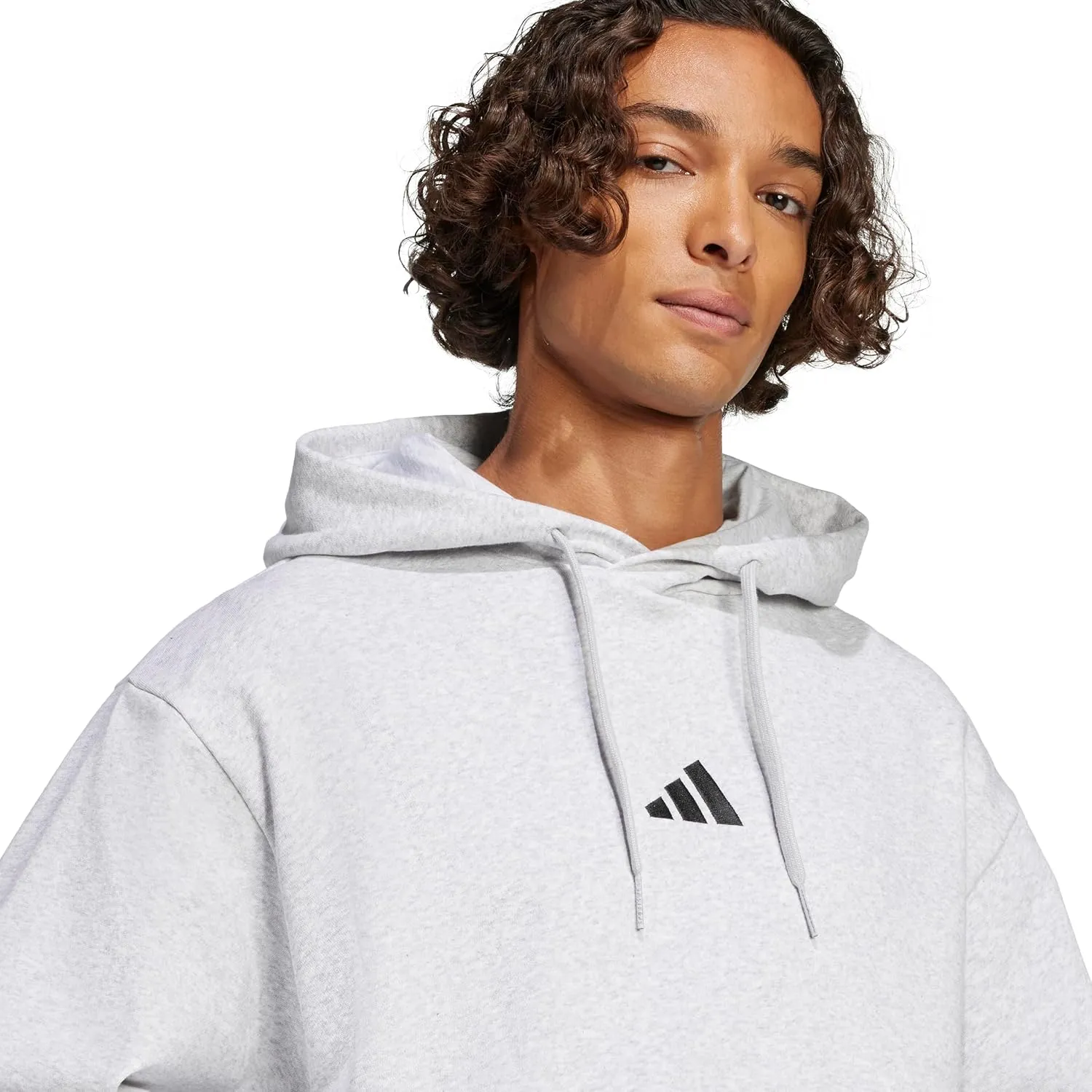 adidas Men's Essentials Feel Cozy Fleece Hoodie