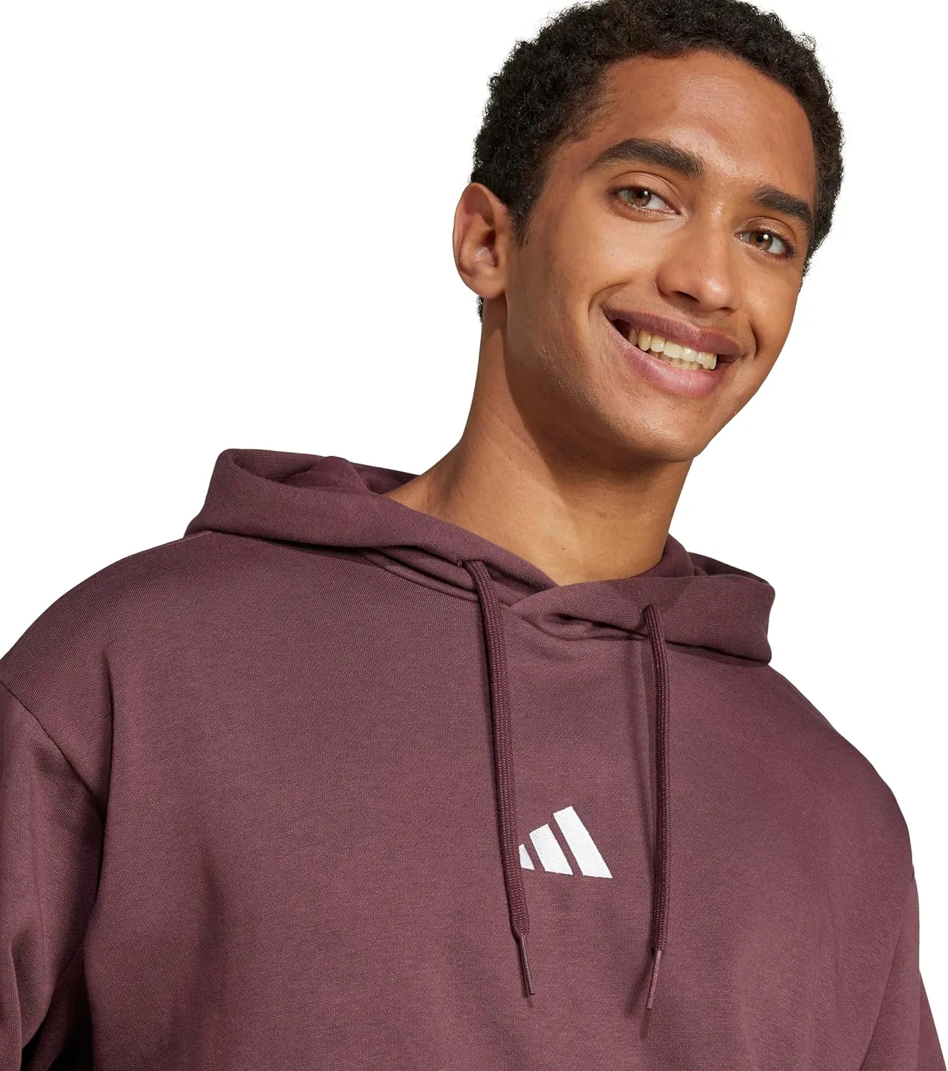 adidas Men's Essentials Feel Cozy Fleece Hoodie