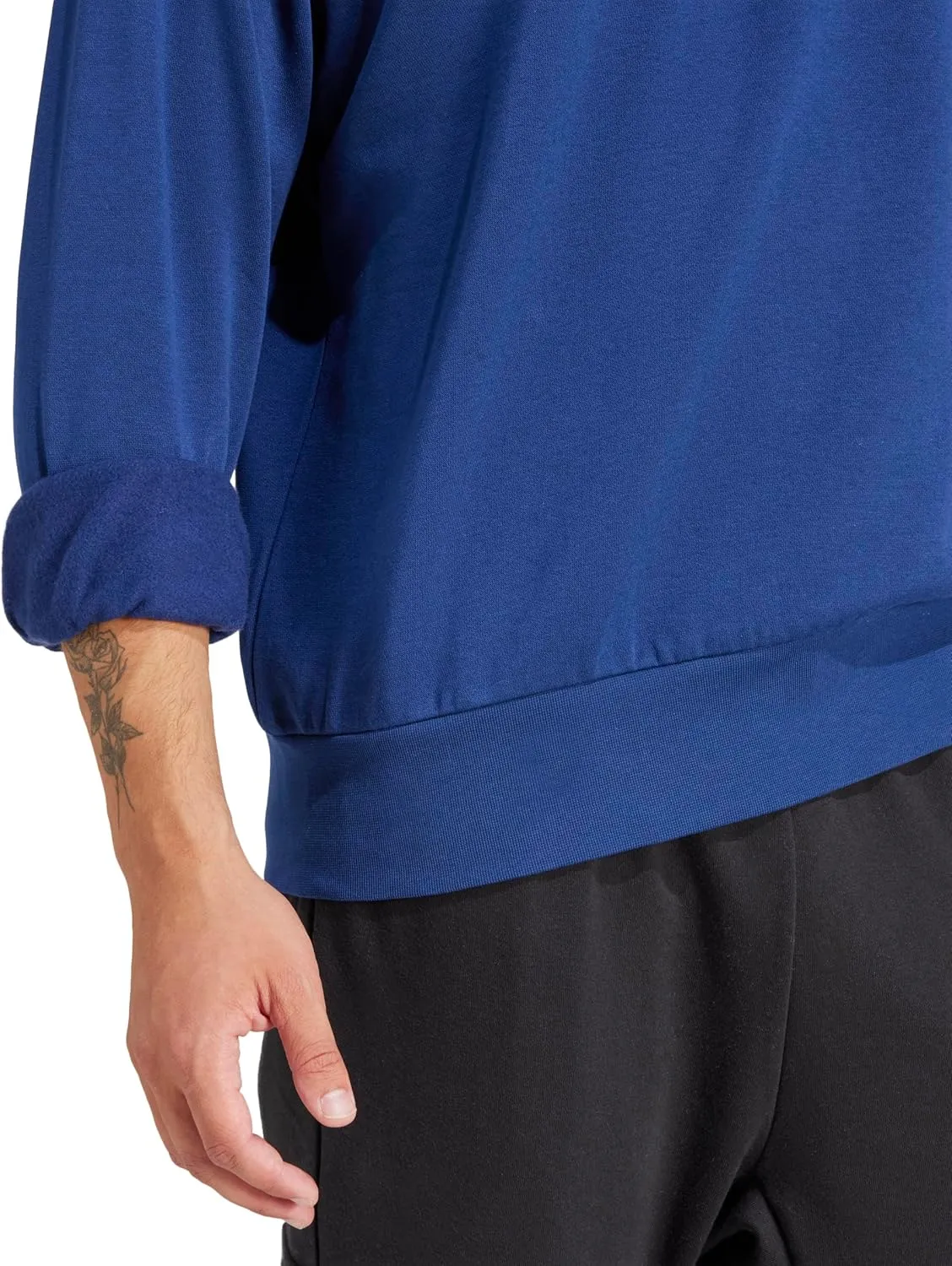 adidas Men's Essentials Feel Cozy Fleece Sweatshirt