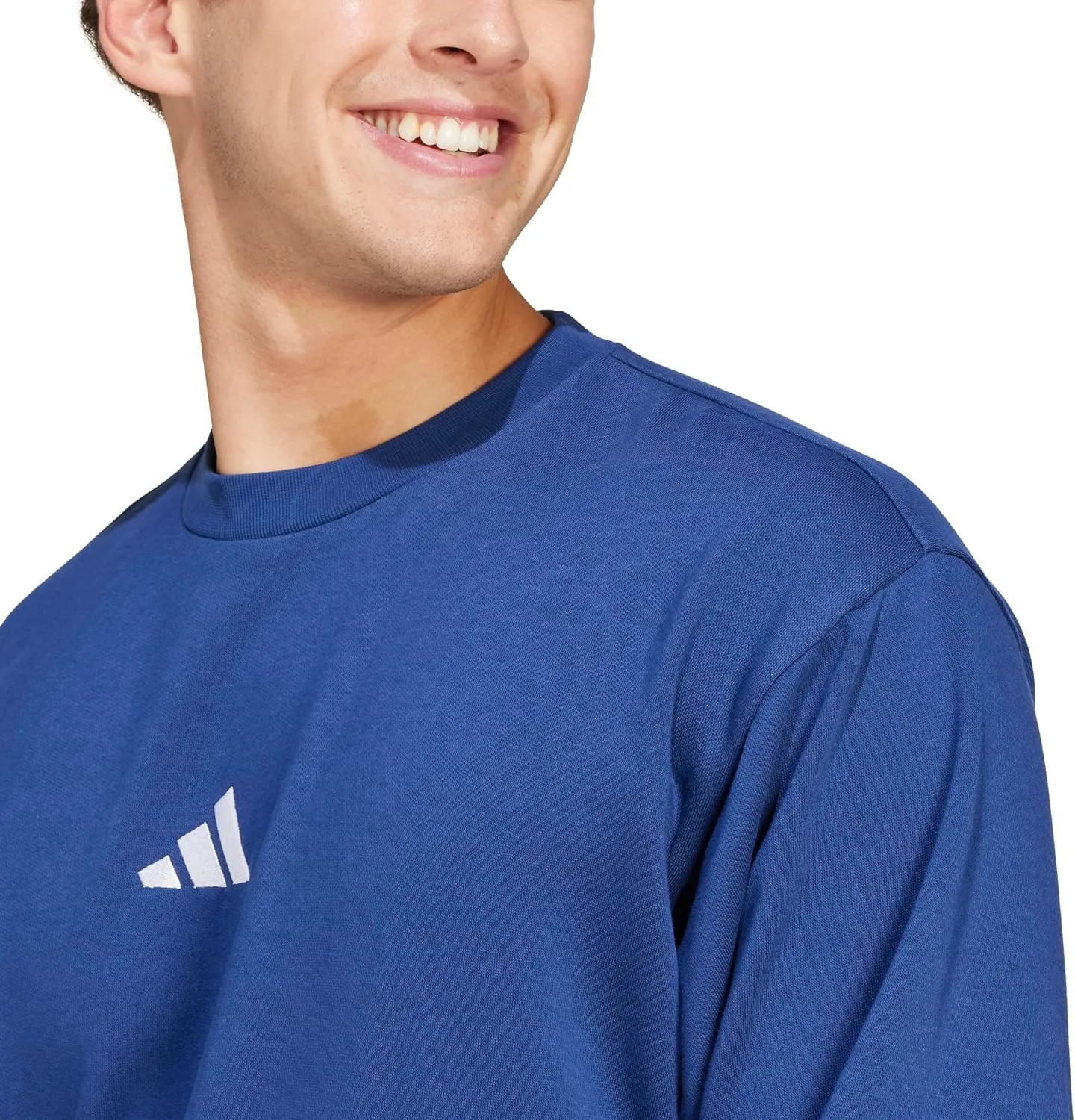 adidas Men's Essentials Feel Cozy Fleece Sweatshirt