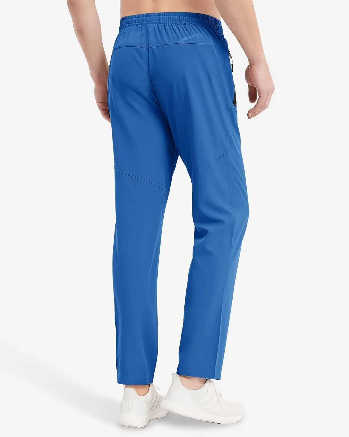 Boladeci Men's Joggers Lightweight Quick Dry Casual Athletic Hiking Pants Sweatpants with Pockets Elastic Waist