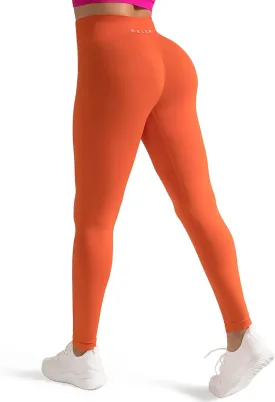 CELER Workout Leggings for Women Tummy Control Chemistry Seamless Scrunch Butt Gym Leggings High Waisted Yoga Pants
