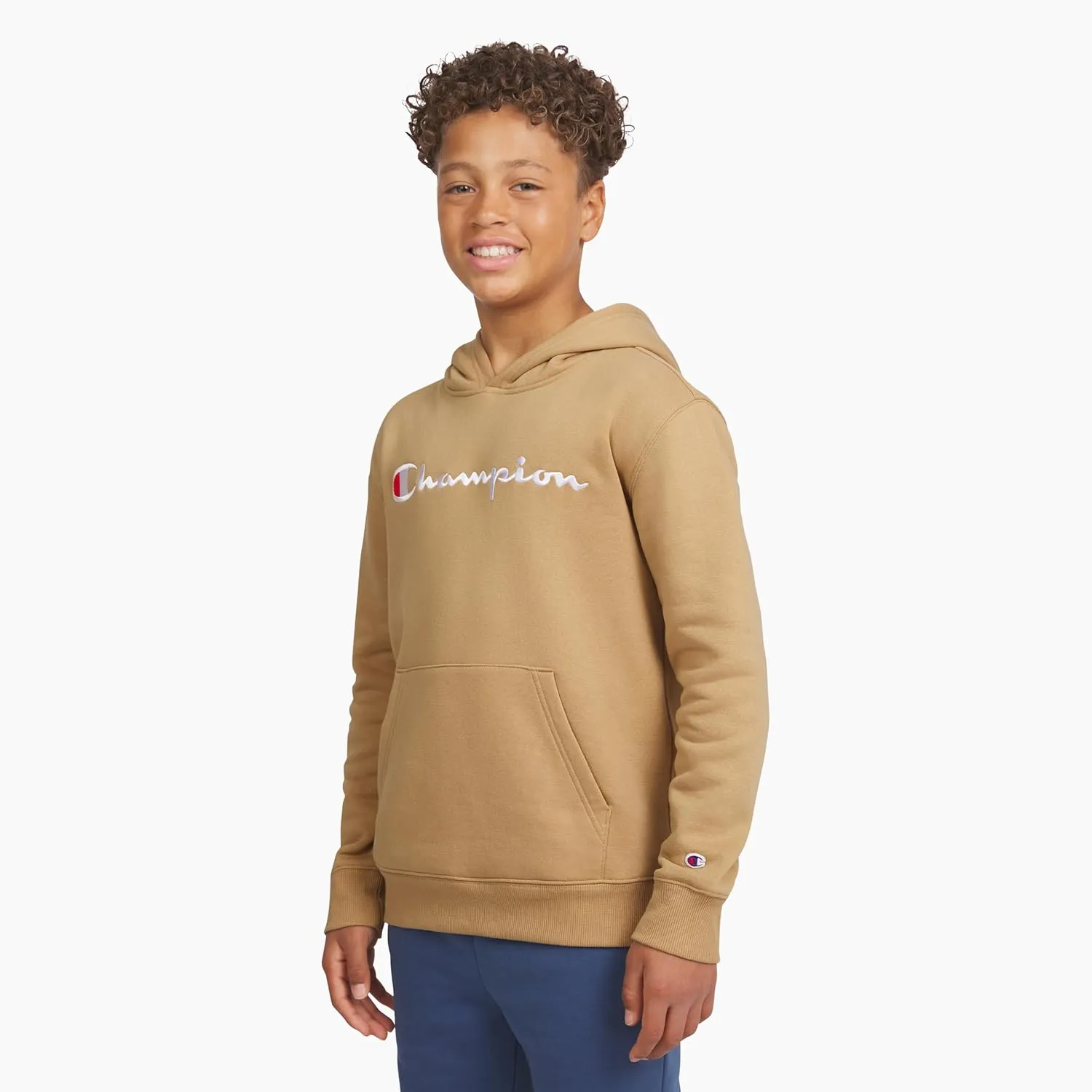 Champion Boys Hoodie for Kids Sweatshirt Fleece Youth Pullover With Hood
