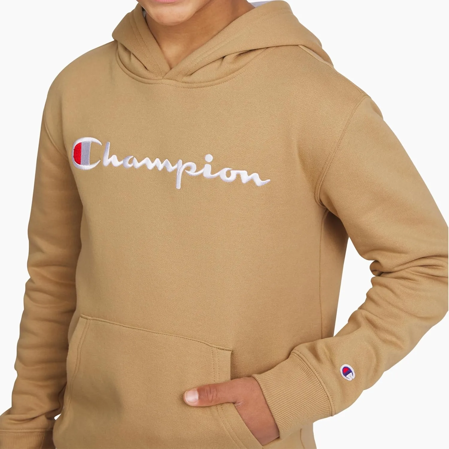 Champion Boys Hoodie for Kids Sweatshirt Fleece Youth Pullover With Hood
