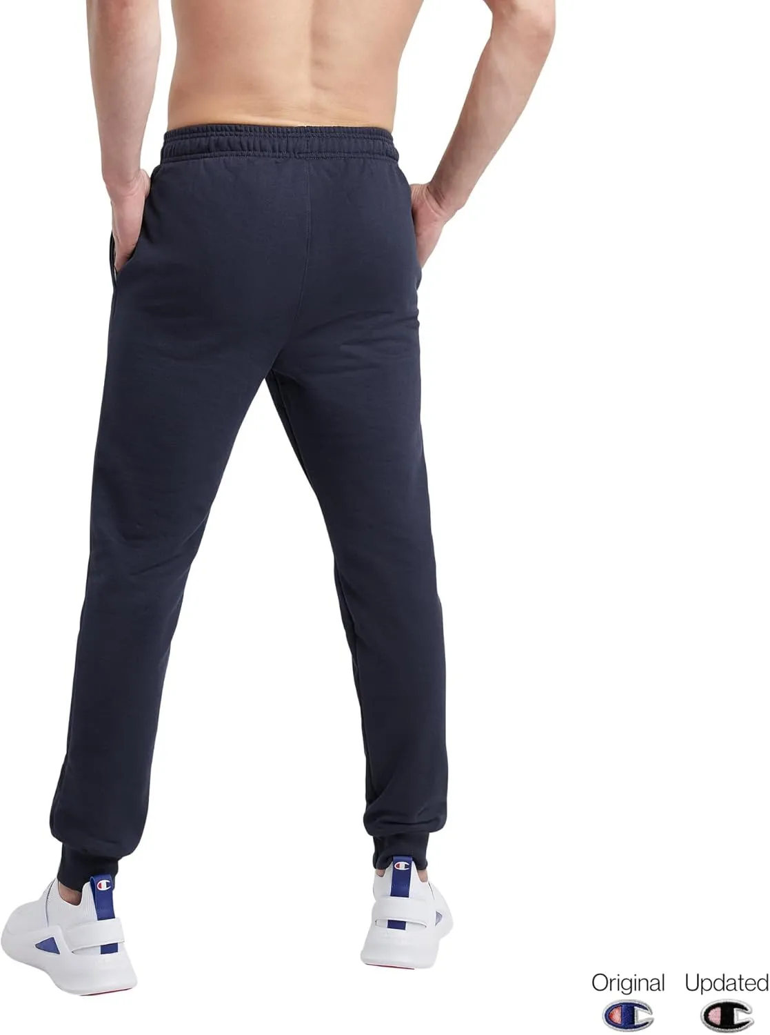 Champion Men's Powerblend, Fleece Jogger Sweatpants (Regular and Big & Tall)