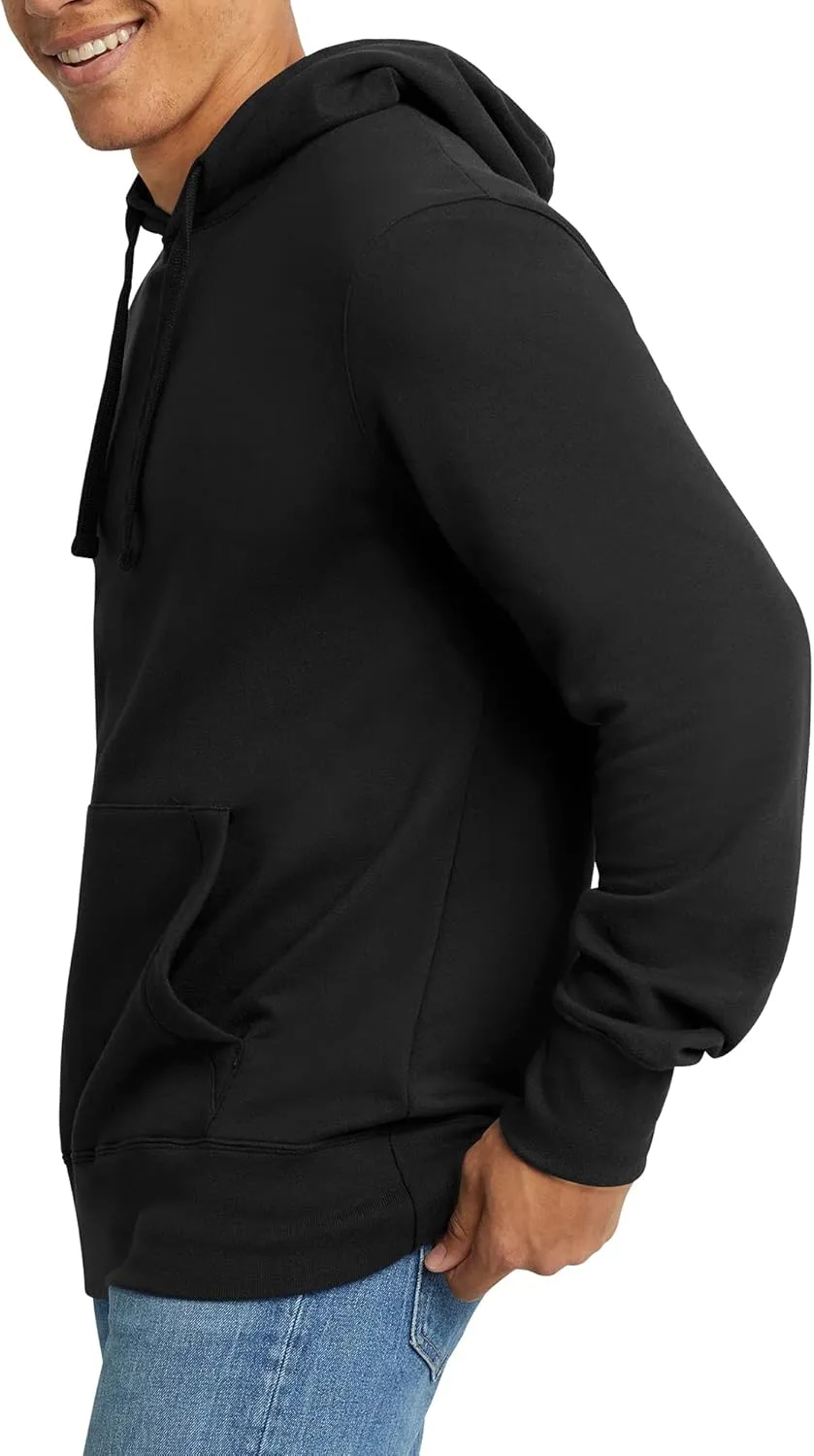 Hanes Men's Originals Midweight Fleece Hoodie, Pullover Hooded Sweatshirt for Men