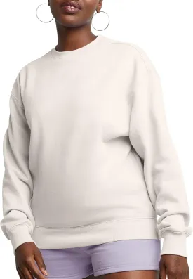 Hanes Women's Originals Plus Size Fleece Midweight Sweatshirt