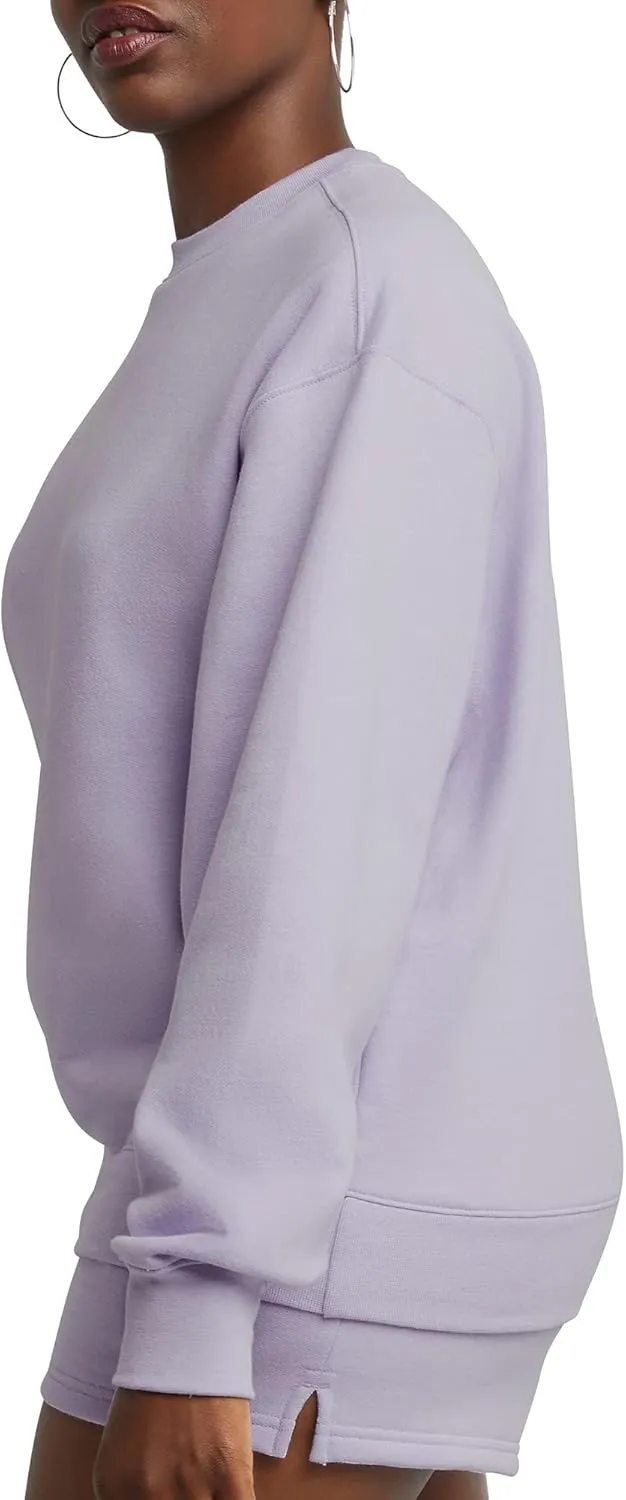 Hanes Women's Originals Plus Size Fleece Midweight Sweatshirt
