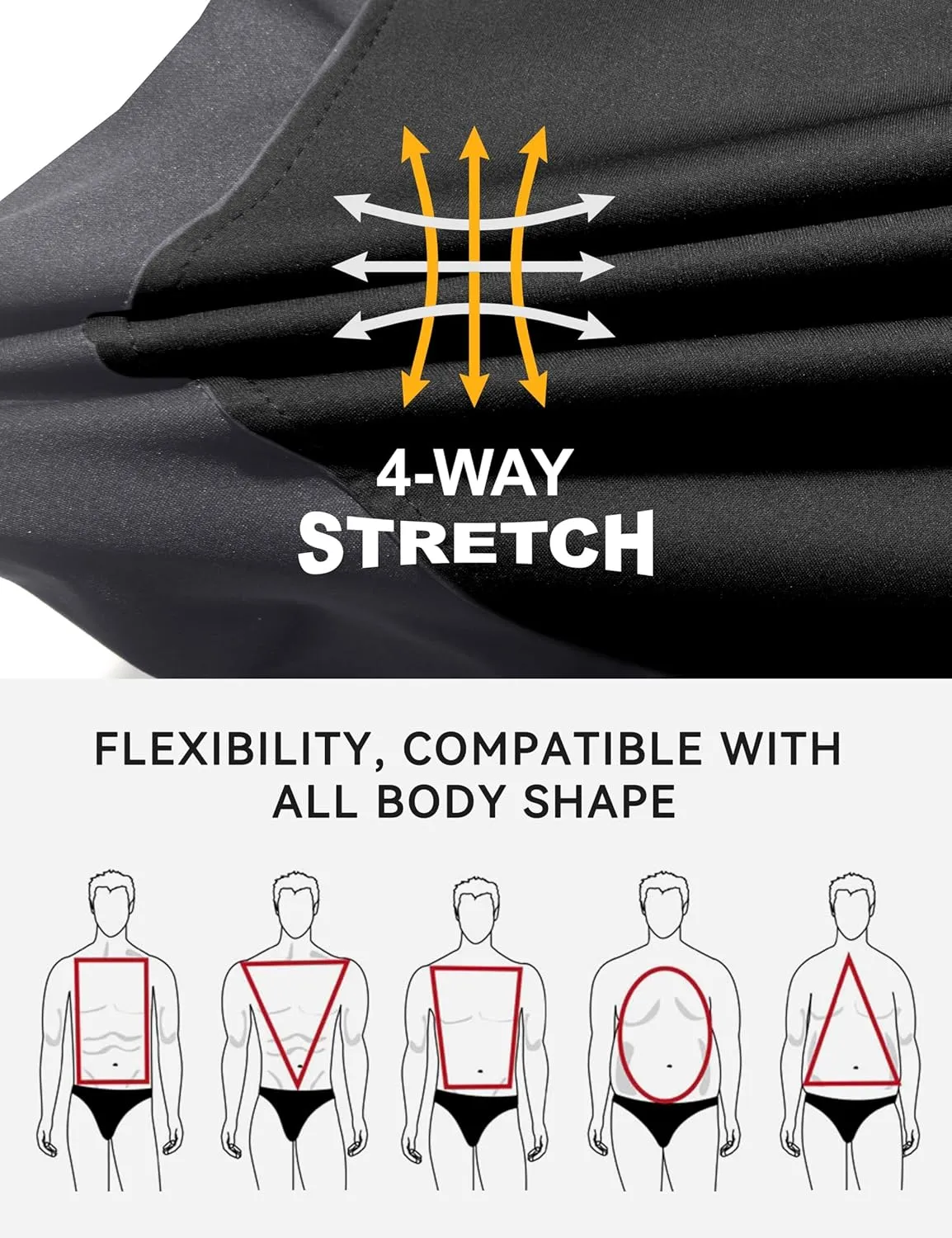 Little Donkey Andy Men's Softshell Vest, Lightweight Golf Vest Windproof Sleeveless Cycling Jacket for Running, Hiking