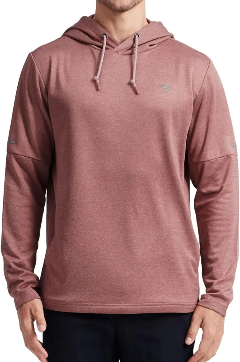 M MAELREG Hoodies for Men Golf Fleece Hooded Sweatshirts Dry Fit Athletic Lightweight Casual Midlayer Mens Hoodies Pullover