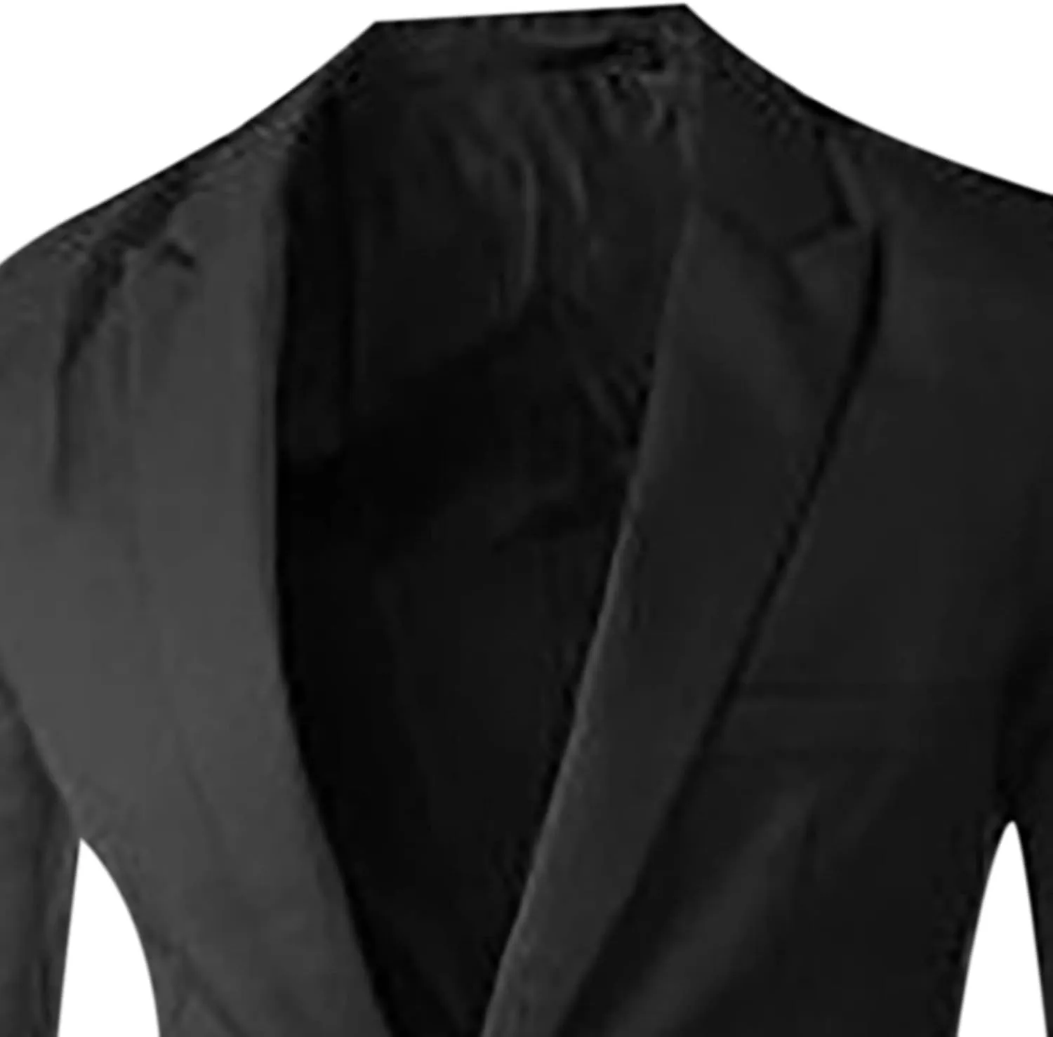 Men's Classic Fit Plaid Casual Blazer Jacket Notched Lapel Two Button Suits Coats Striped Business Blazers Coat