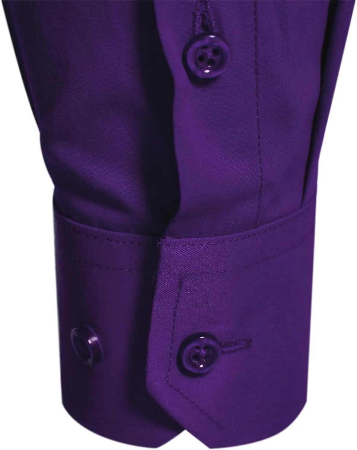 Men's Long Sleeve Button Up Shirts Solid Slim Fit Casual Business Formal Dress Shirt