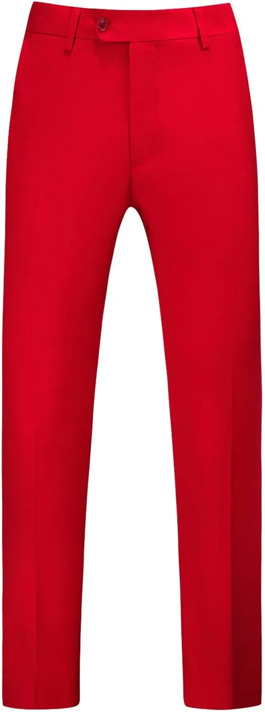 MOGU Mens 2 Piece Double Breasted Suit Slim Fit Tuxedo Blazer and Pants for Wedding Prom Homecoming