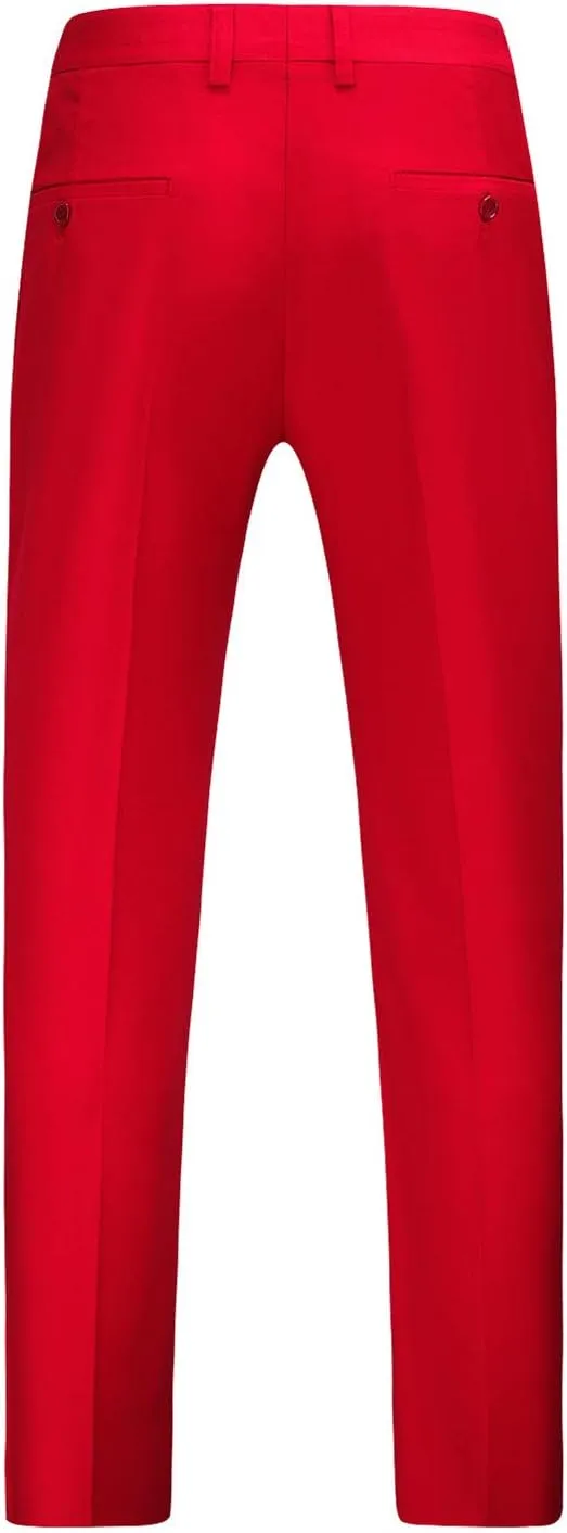 MOGU Mens 2 Piece Double Breasted Suit Slim Fit Tuxedo Blazer and Pants for Wedding Prom Homecoming