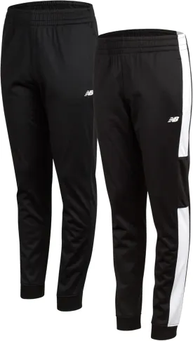 New Balance Boys Sweatpants - 2 Pack Performance Tricot Activewear Boys Joggers Athletic Pants with Zip Pockets (Size: 4-20)