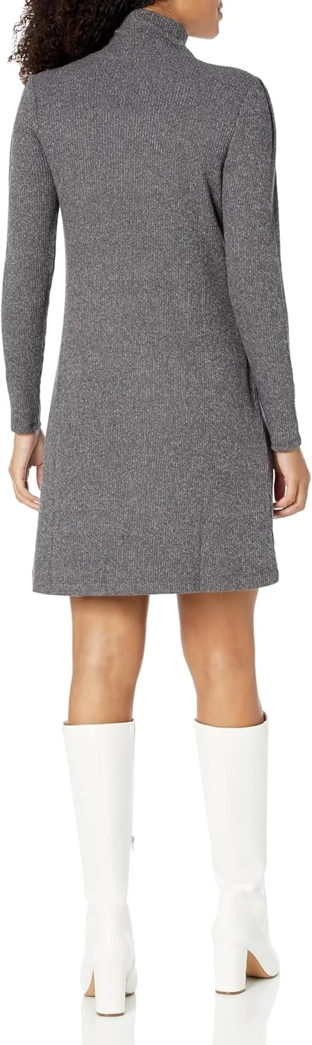 NIC ZOE Women's Petite Cozy Rib Dress