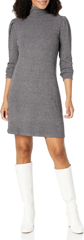 NIC ZOE Women's Petite Cozy Rib Dress