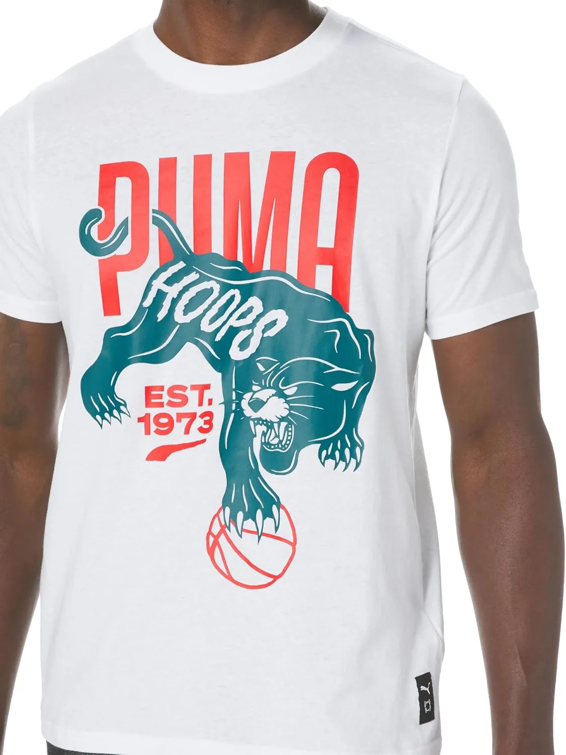 PUMA Men's Basketball Graphic T-Shirt