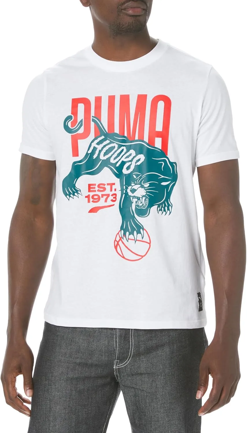 PUMA Men's Basketball Graphic T-Shirt