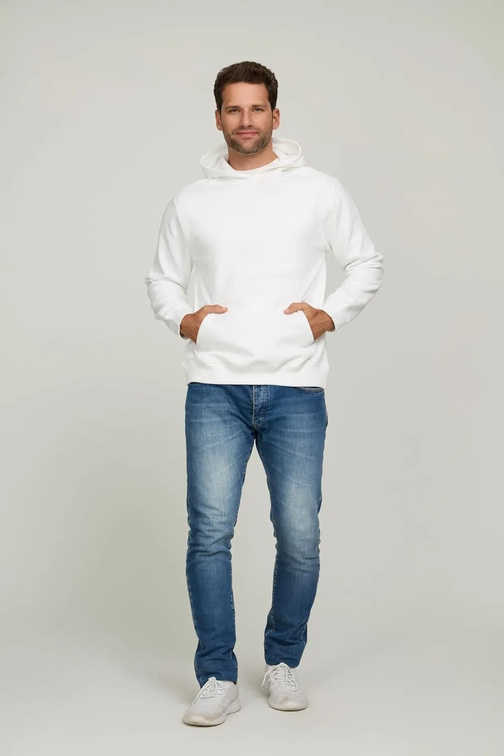 PURE CHAMP 3 Pack Fleece Hoodies for Men Long Sleeve Essentials Hoodie Cotton Active Athletic Workout Sweatshirts for Men