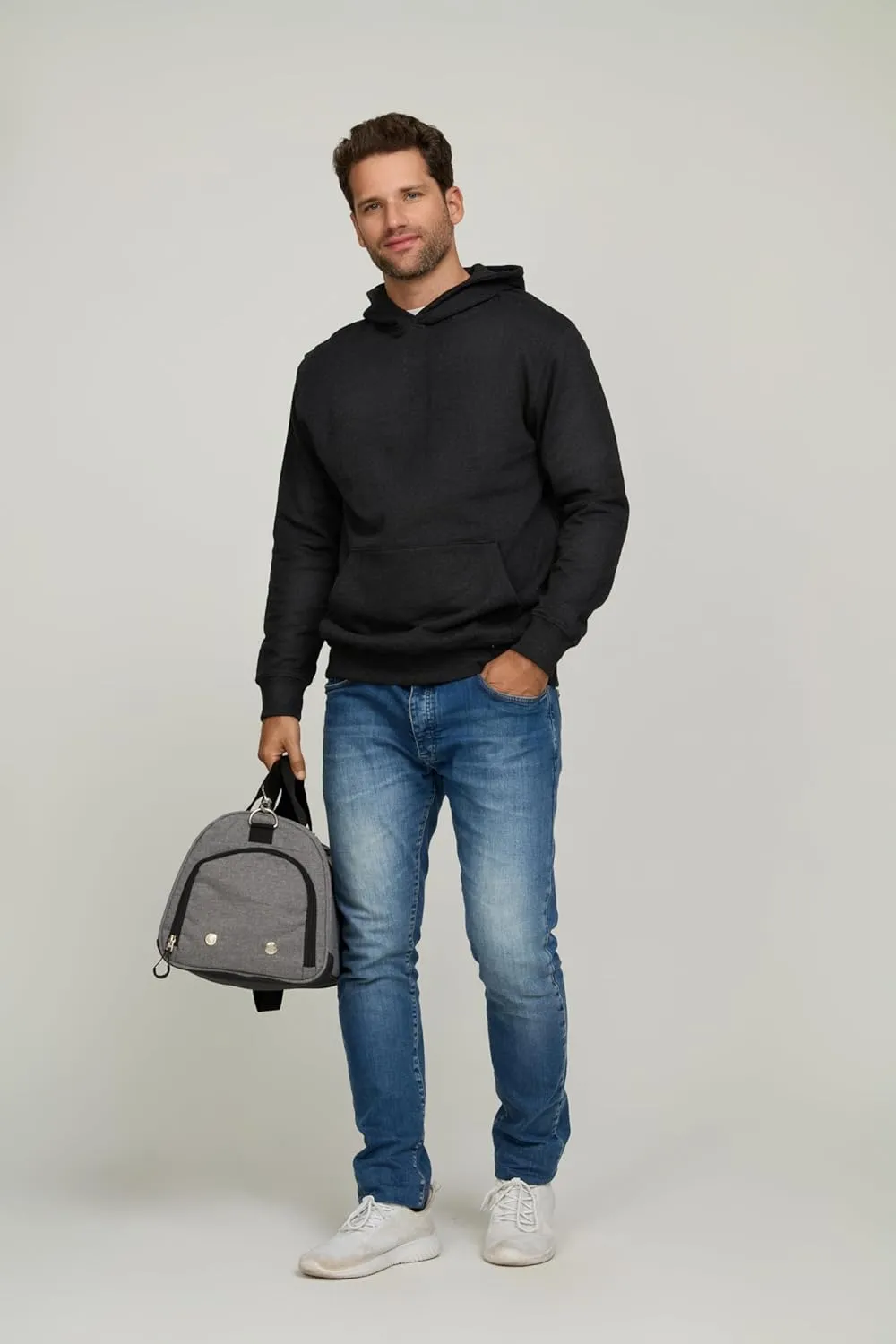 PURE CHAMP 3 Pack Fleece Hoodies for Men Long Sleeve Essentials Hoodie Cotton Active Athletic Workout Sweatshirts for Men