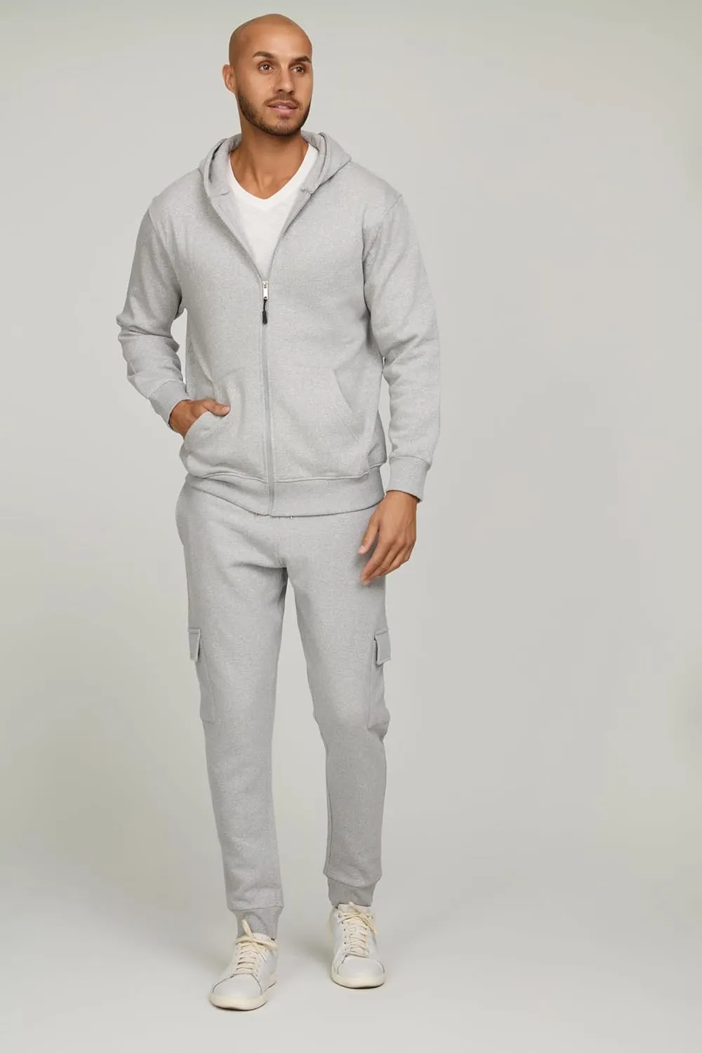 PURE CHAMP 3 Pack Fleece Hoodies for Men Long Sleeve Essentials Hoodie Cotton Active Athletic Workout Sweatshirts for Men