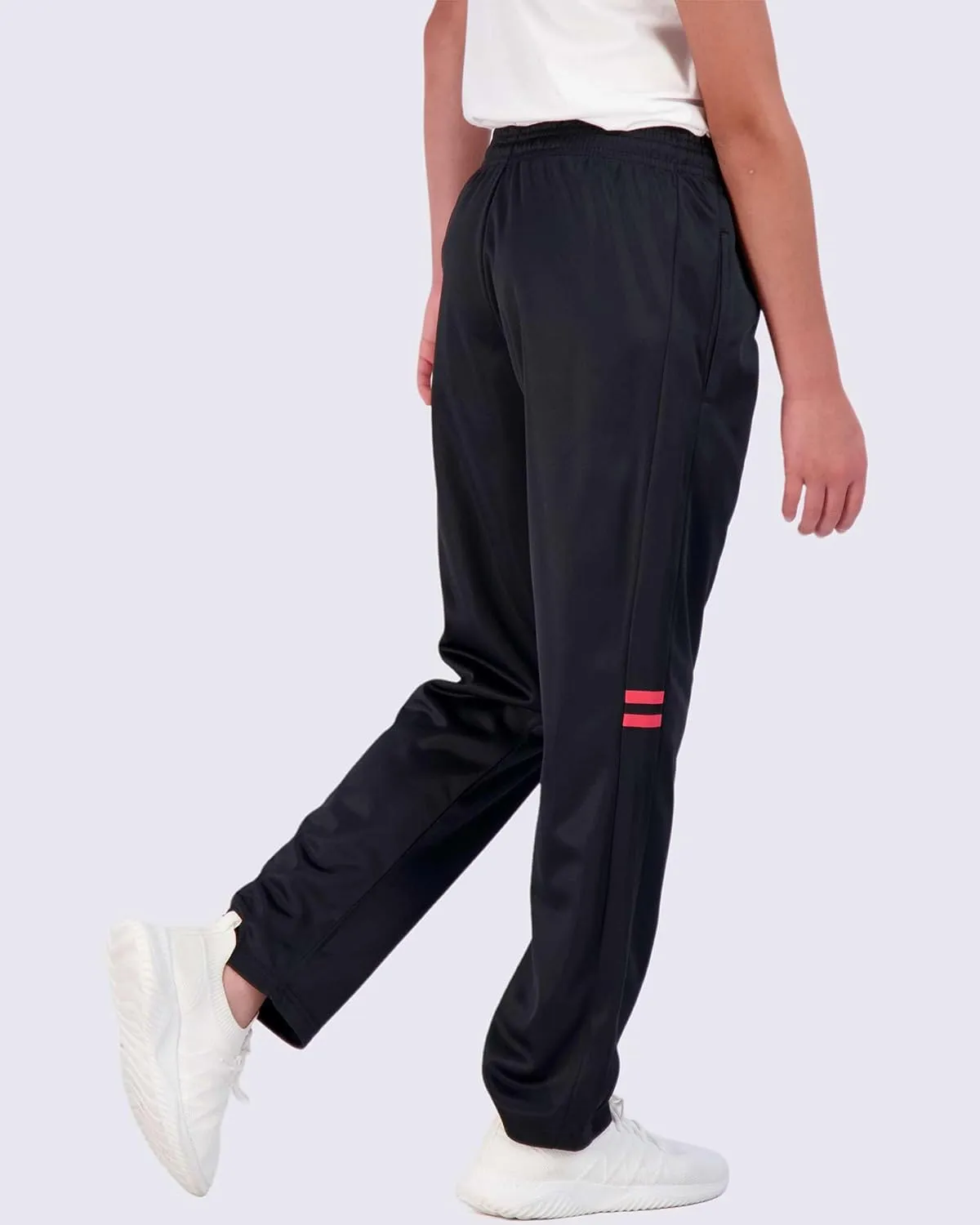 Real Essentials 3 Pack: Boys' Tricot Open Bottom Fleece-Lined Sweatpants with Pockets