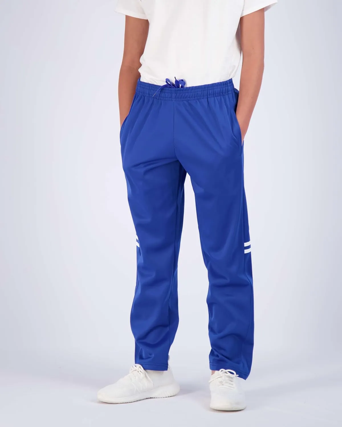 Real Essentials 3 Pack: Boys' Tricot Open Bottom Fleece-Lined Sweatpants with Pockets