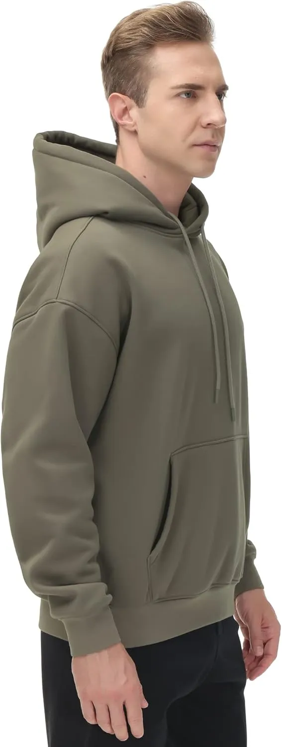 THE GYM PEOPLE Men's Fleece Pullover Hoodie Loose Fit Ultra Soft Hooded Sweatshirt With Pockets