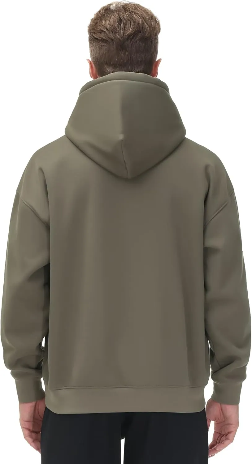 THE GYM PEOPLE Men's Fleece Pullover Hoodie Loose Fit Ultra Soft Hooded Sweatshirt With Pockets