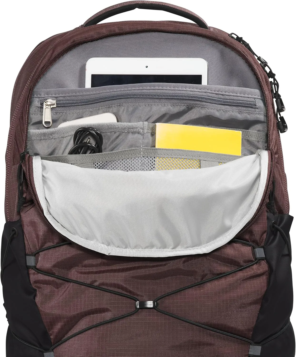 THE NORTH FACE Borealis Commuter Laptop Backpack, Coal Brown/TNF Black/TNF White, One Size