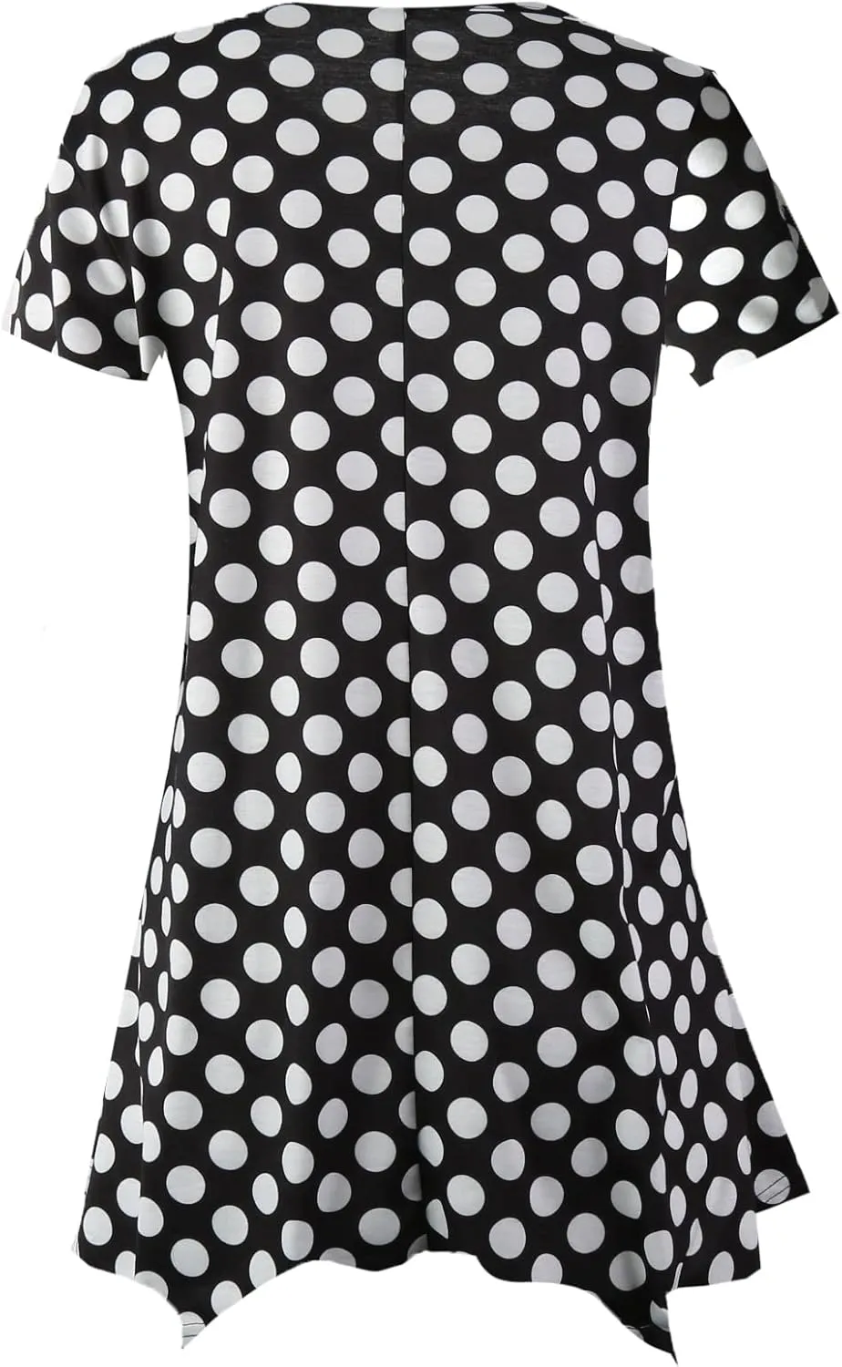 Topdress Women's Loose Fit Swing Shirt Casual Tunic Top for Leggings