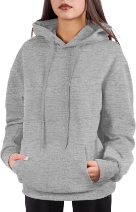 Womens Hoodies Pullover Fleece Sweatshirts Long Sleeve Hoodie With Front Pocket