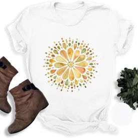 Women's Short Sleeve T Shirts Graphic Tees Crewneck Casual Loose 2025 Summer Boho Tops