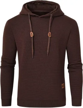 YuKaiChen Men's Casual Pullover Hoodies Long Sleeve Hooded Sweatshirts